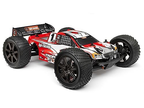 HPI Clear Trophy Truggy Flux Body W/Window Mask &Decal