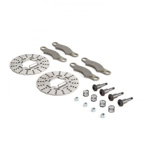 TLR Brake Disc, Pad and Screw Set: 5B, 5T, MINI WRC