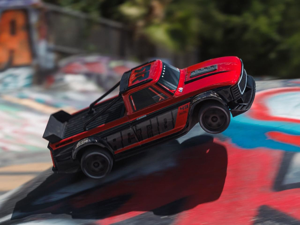 Arrma 1/12 Infraction Grom 3S Blx 4X4 Rtr W. Batt/Charg, Red/Black