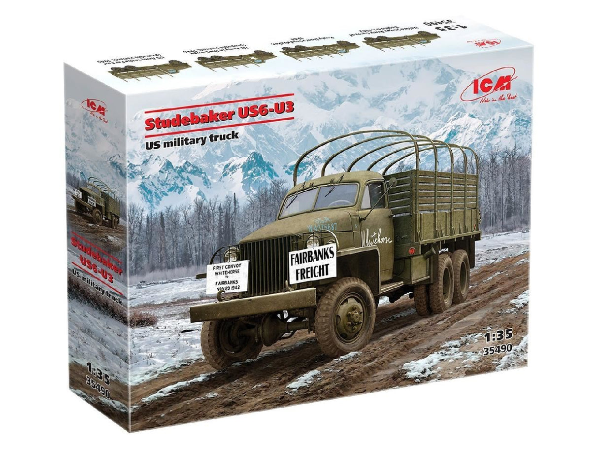 Icm Studebaker Us6-U3, U.S. Military Truck