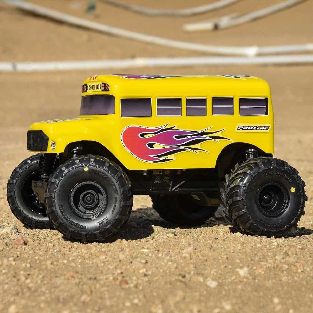 Pro-Line Pre-Cut/Pre-Painted (School Bus) Yellow Body For Arrma Gorgo