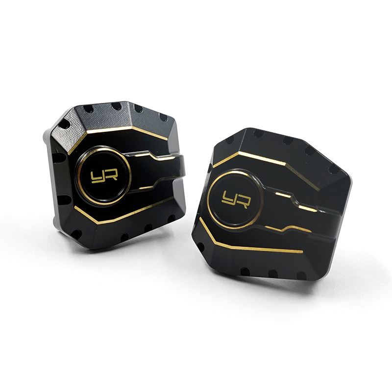 Yeah Racing Brass Diff Cover 38g 2pcs For Axial SCX10 PRO SCX10 III
