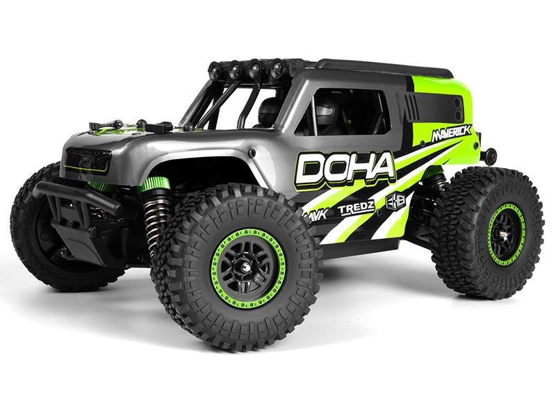 Maverick Doha 1/20 4WD Electric Truck - Green