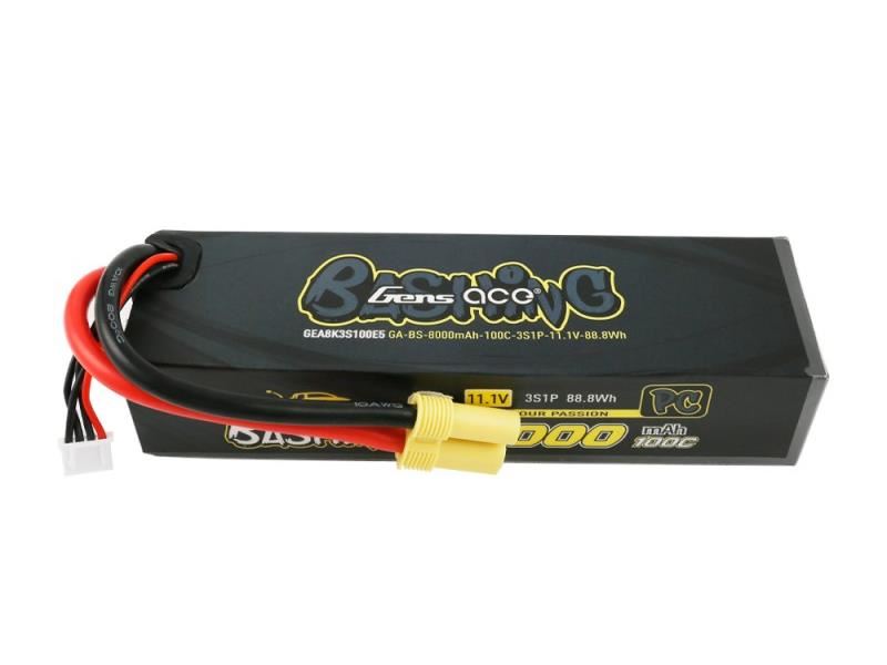 Gens Ace Li-Po Car 3S 11.1V 8000mah 100C with EC5