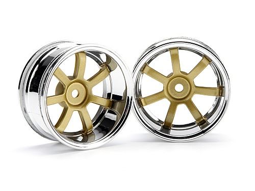 HPI Rays Gram Lights 57S-Pro Chrome/Gold (9mm Offset)