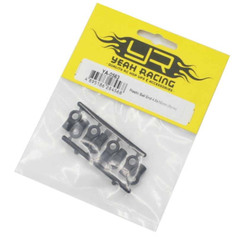 Yeah Racing M3 Plastic Ball End 4.8x10mm 8pcs