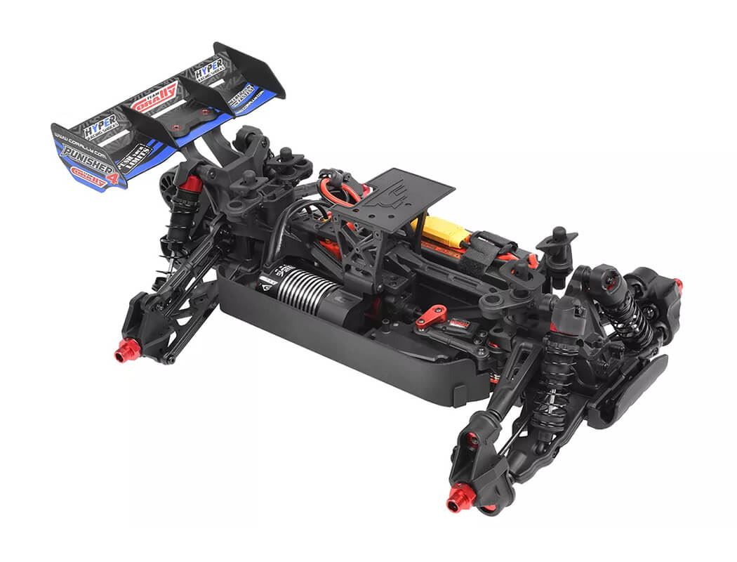Corally Punisher 4 Brushless 4S Basher Truck Rtr - Blue