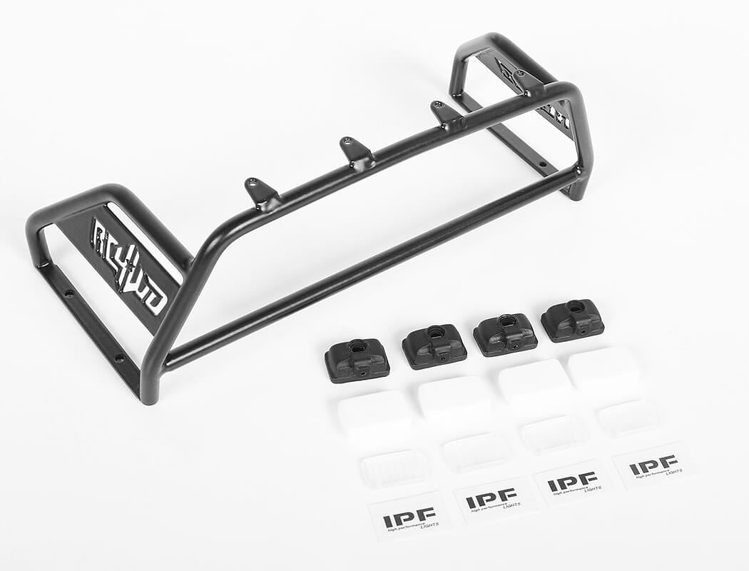 RC4WD STEEL ROLL BAR W/IPF LIGHTS FOR TOYOTA TACOMA