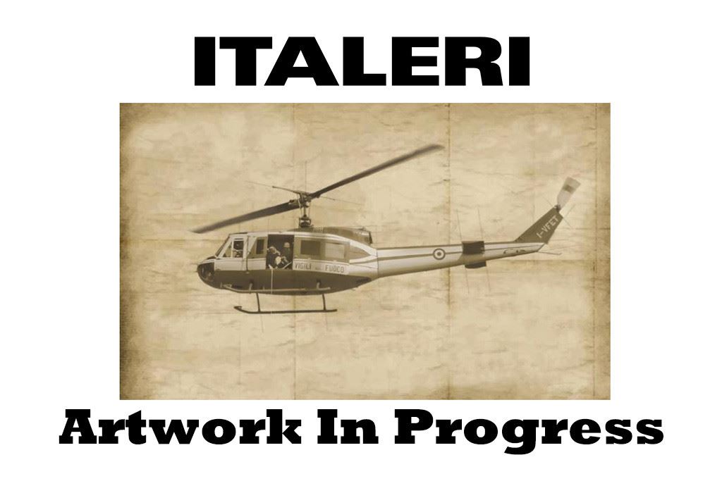 Italeri Ab.205 / Uh-1D Insarin Search & Rescue Helicopter