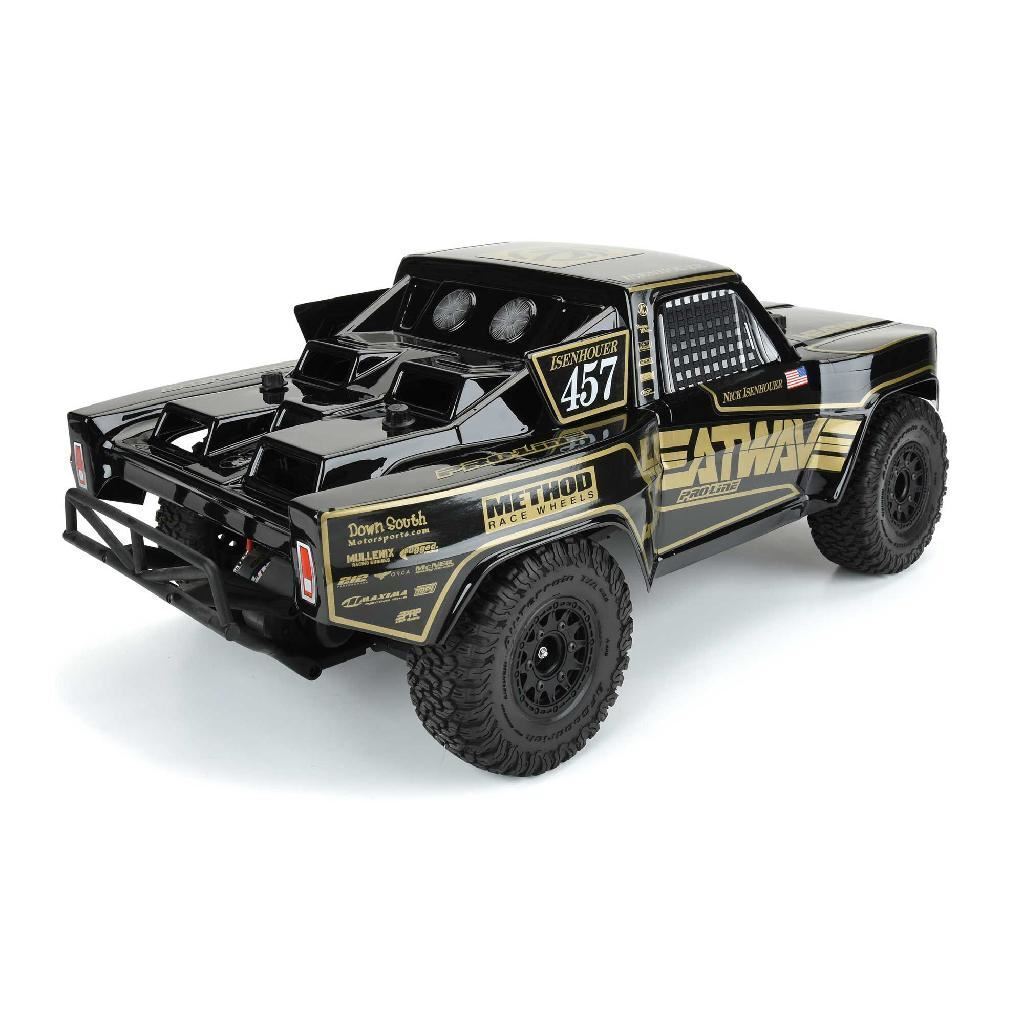 Proline 1/10 Pre-Cut 1967 Ford F-100 Heatwave Black Body: Short Cour