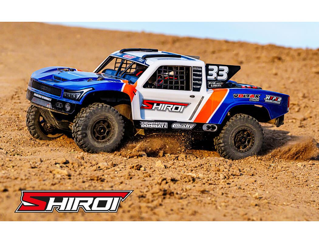 Corally Shiroi Xp6 Roller Short Course Truck Rtr - Blue
