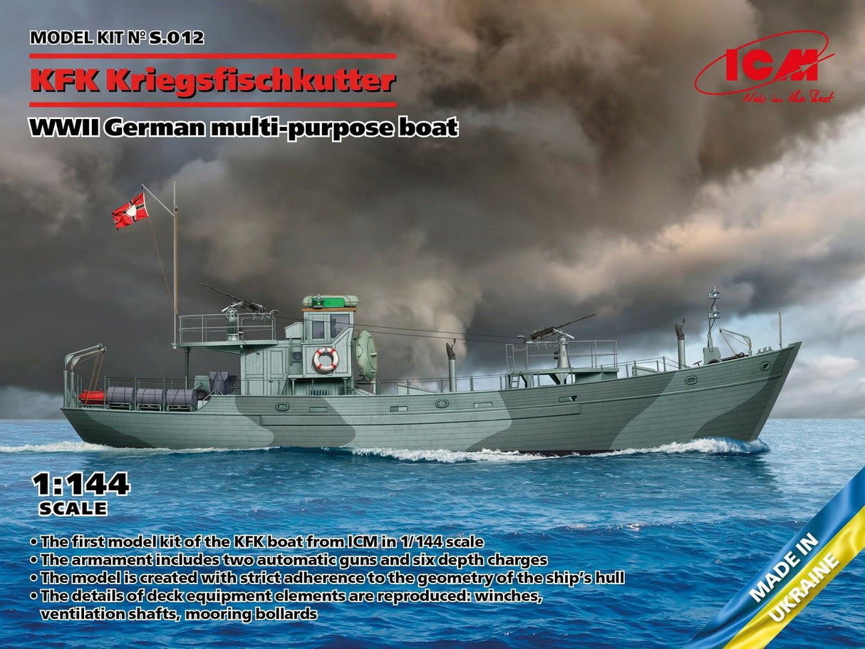 Icm Kfk Kriegsfischkutter, Wwii German Multi-Purpose Boat