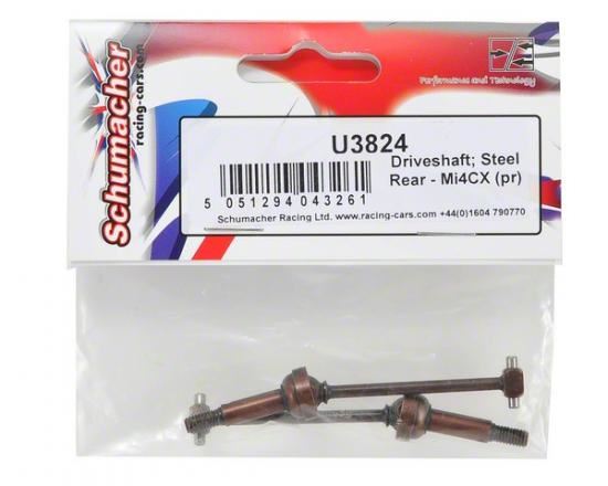 Schumacher Driveshaft; Steel Rear - Mi4CX (pr)