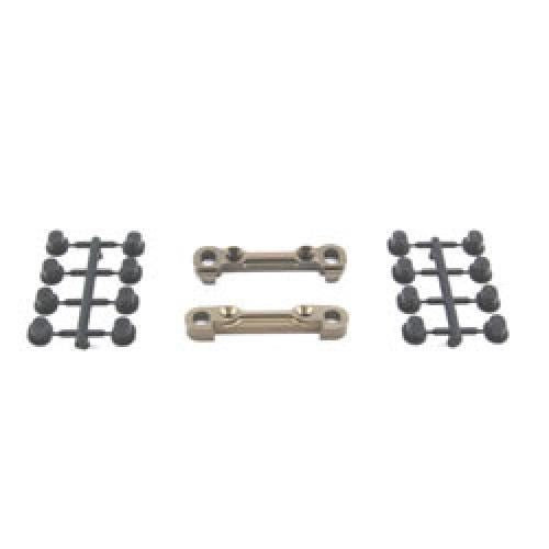 Losi Adjustable Front Hinge Pin Brace w/Inserts: 8B/8T (LosiA1754)