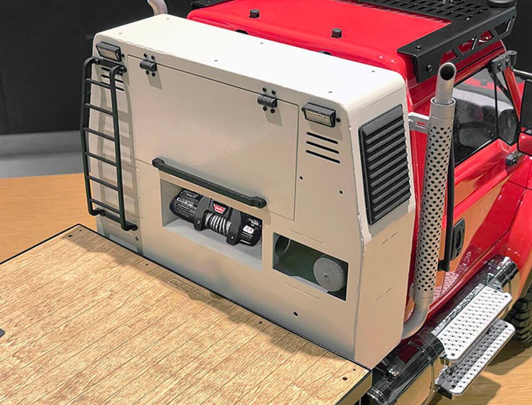 RC4WD HEADACHE RACK CABINET W/ BATTERY BOX FOR TRAXXAS TRX-6