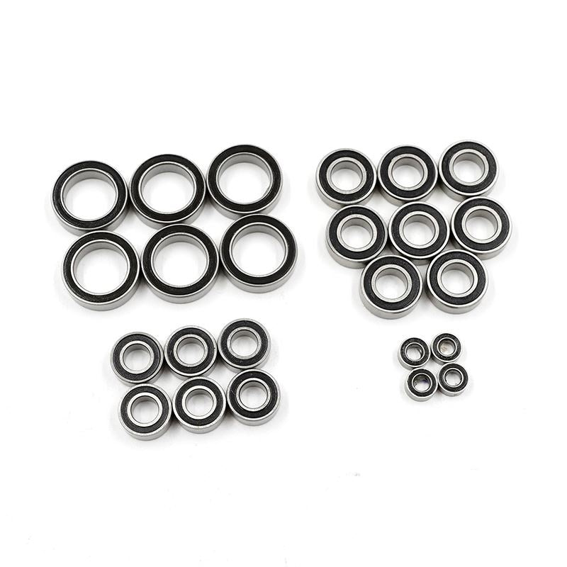 Yeah Racing Steel Bearing Set (24pcs) For Losi 1/10 Baja Rey / Rock Rey