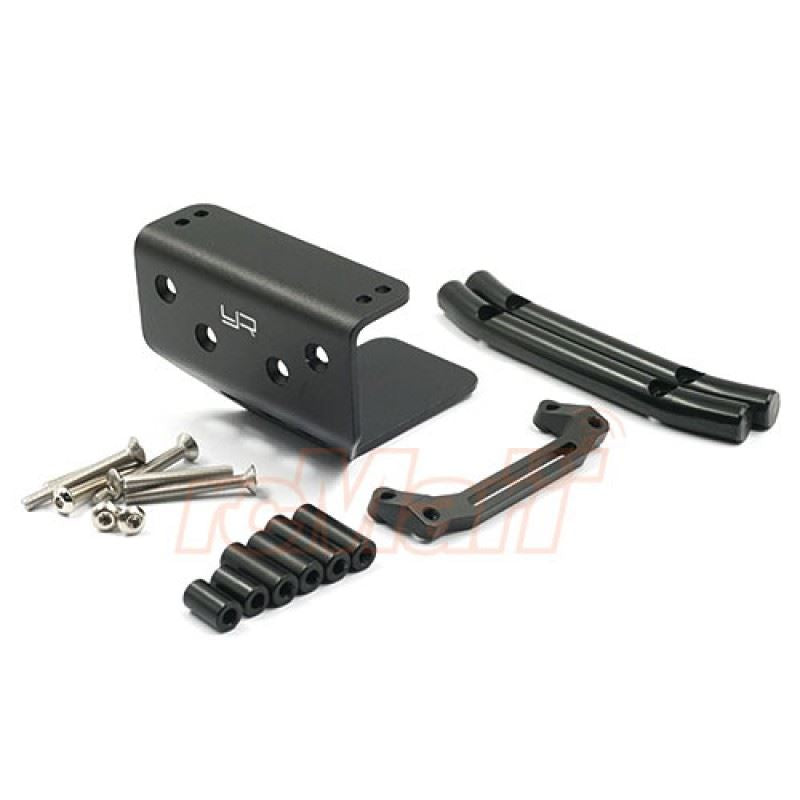 Yeah Racing Aluminum Skid Front Bumper For Tamiya Wild Willy 2 WR02/CB GF01 Black