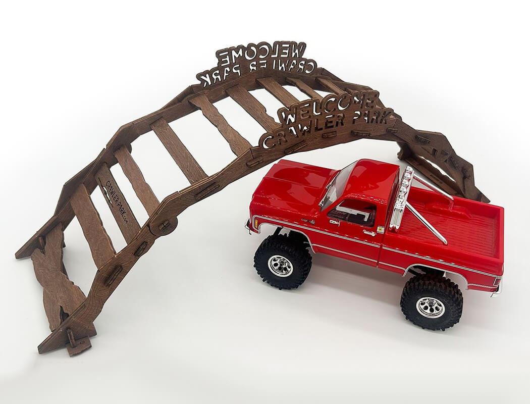 Crawler Park Welcome Bridge 1/18 & 1/24 Rc Crawler Park