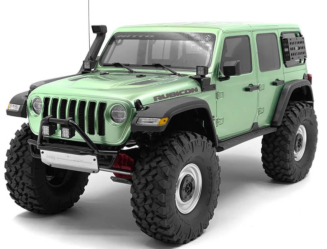 RC4WD KS STEEL FRONT BUMPER W/ LIGHTS FOR AXIAL 1/10 SCX10 III JEEP (GLADIATOR/WRANGLER)