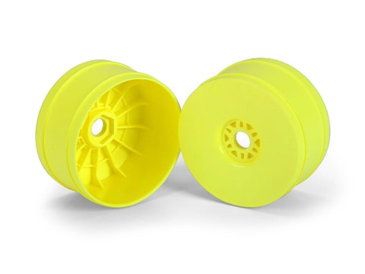 Proline 1/8 Velocity Front/Rear 17mm Buggy Wheels (4) Yellow
