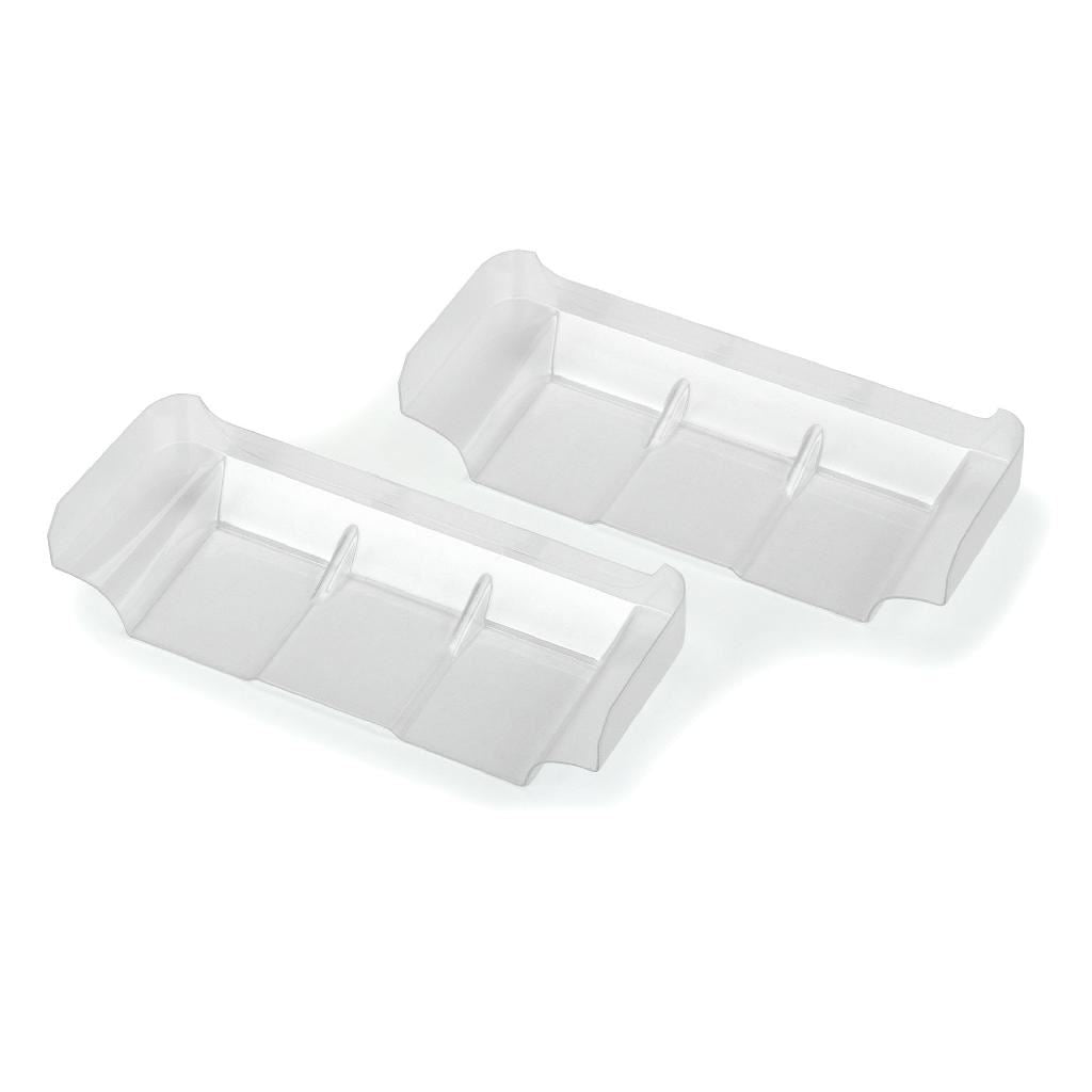 Pro Pre-Cut Air Force 7In Clear Rear Wing (2) For 1:10 Buggy