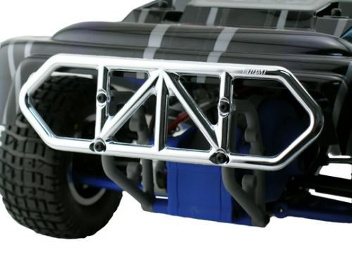 RPM Rear Bumper For Traxxas Slash - Chrome