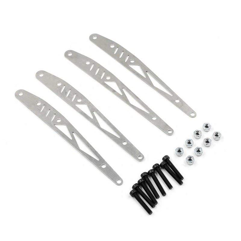 Yeah Racing Stainless Steel Rear Trailing Arm Plate For Axial RBX10 Ryft