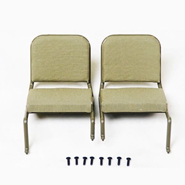 ROC HOBBY 1 6 1941 MB SCALER FRONT SEAT ASSEMBLY (1 Pair)