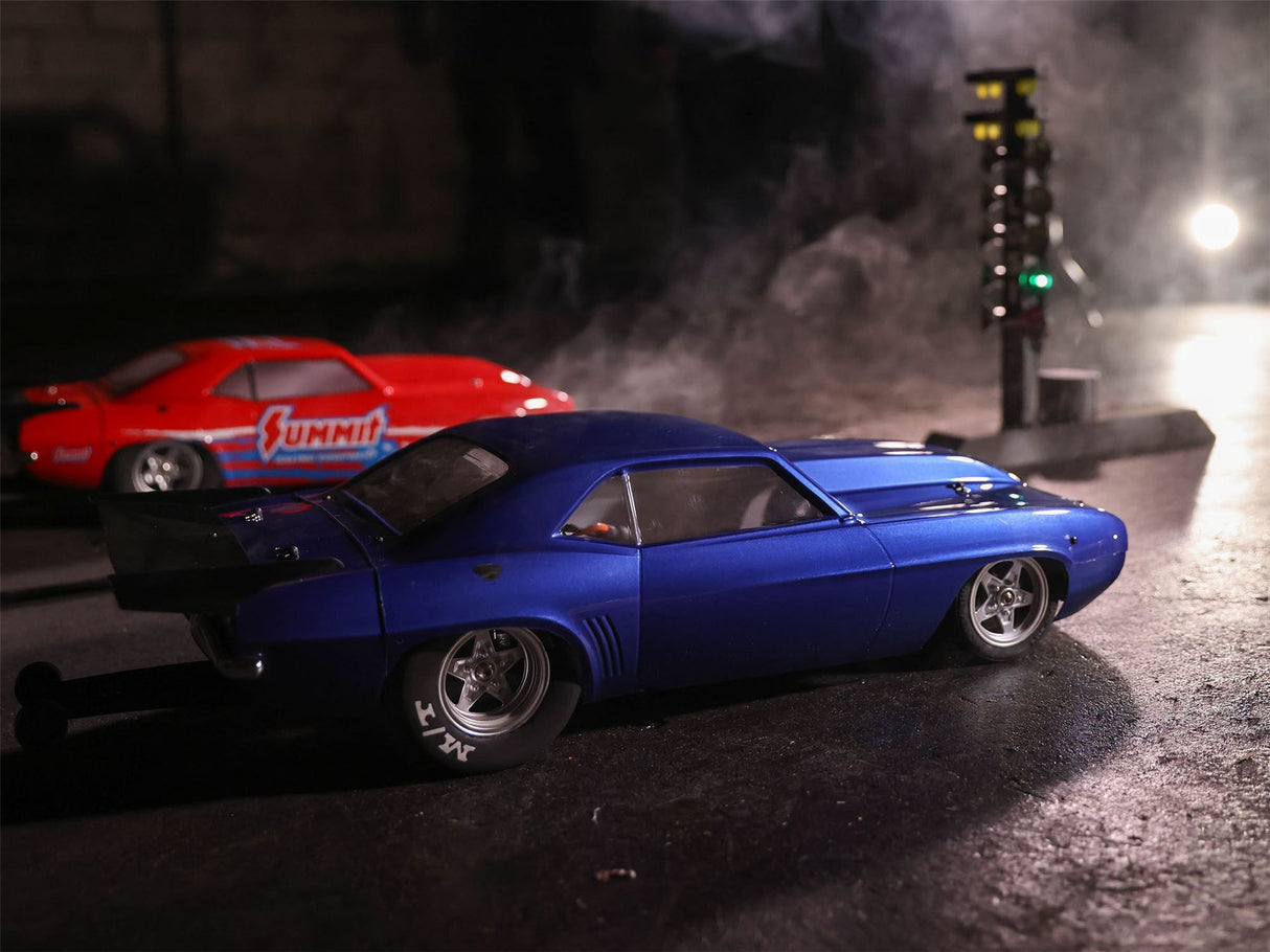 Losi 69 Camaro 22S Drag Car, BL RTR, Summit: 1/10 2WD