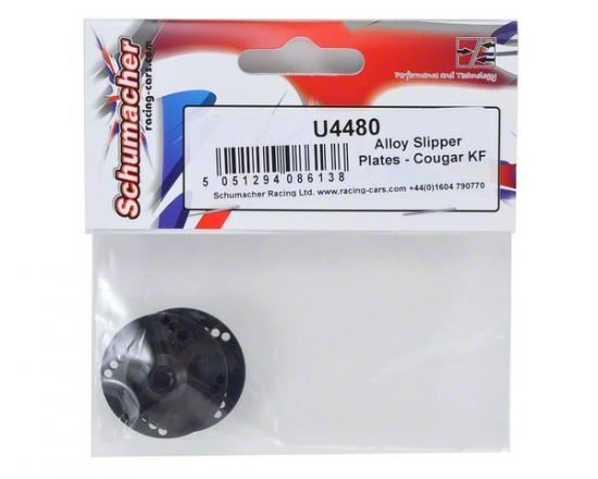 Schumacher Alloy Slipper Plates - Cougar KF
