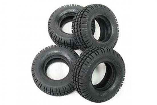 Tamiya Tires (4 Pcs) For 58384
