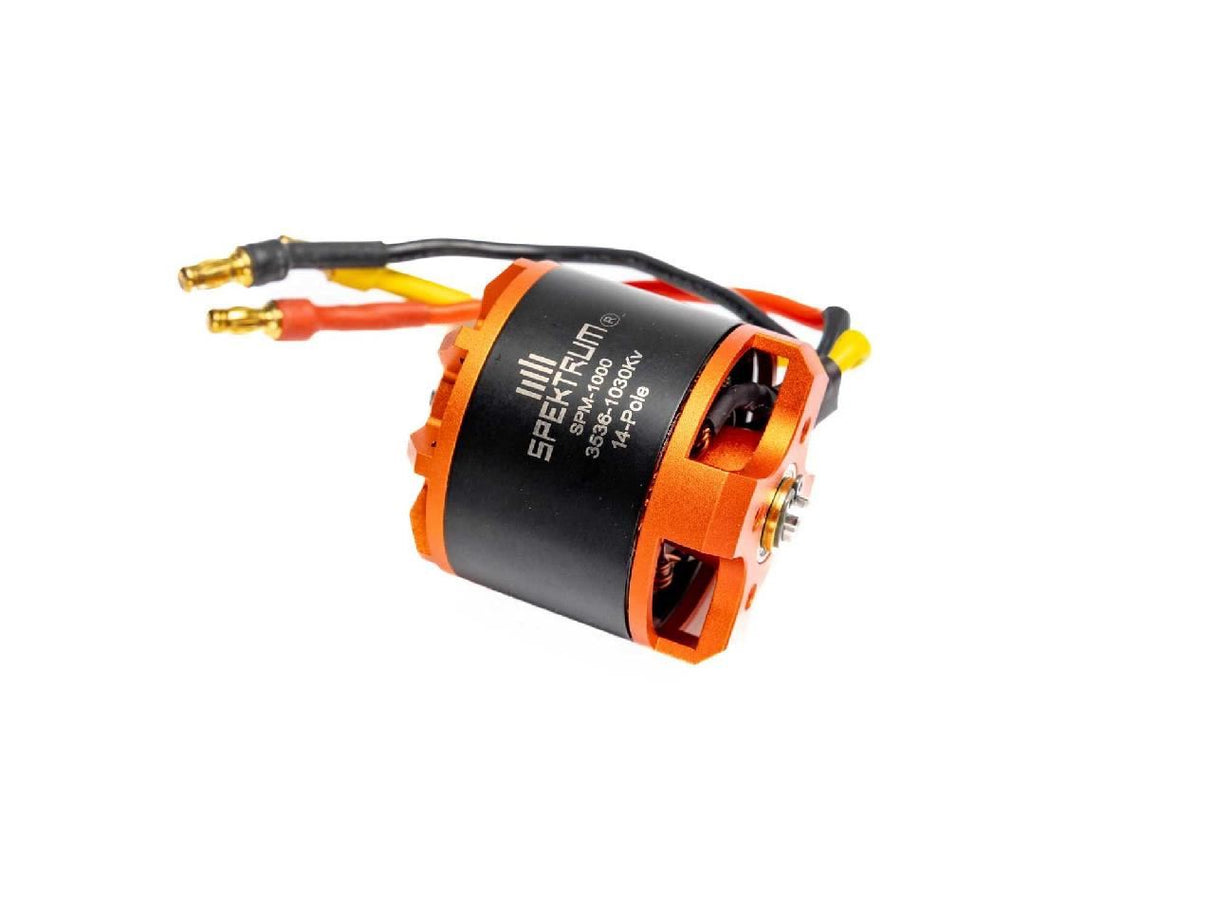 Spektrum Brushless Outrunner Motor: 3536-1030kv 14-Pole