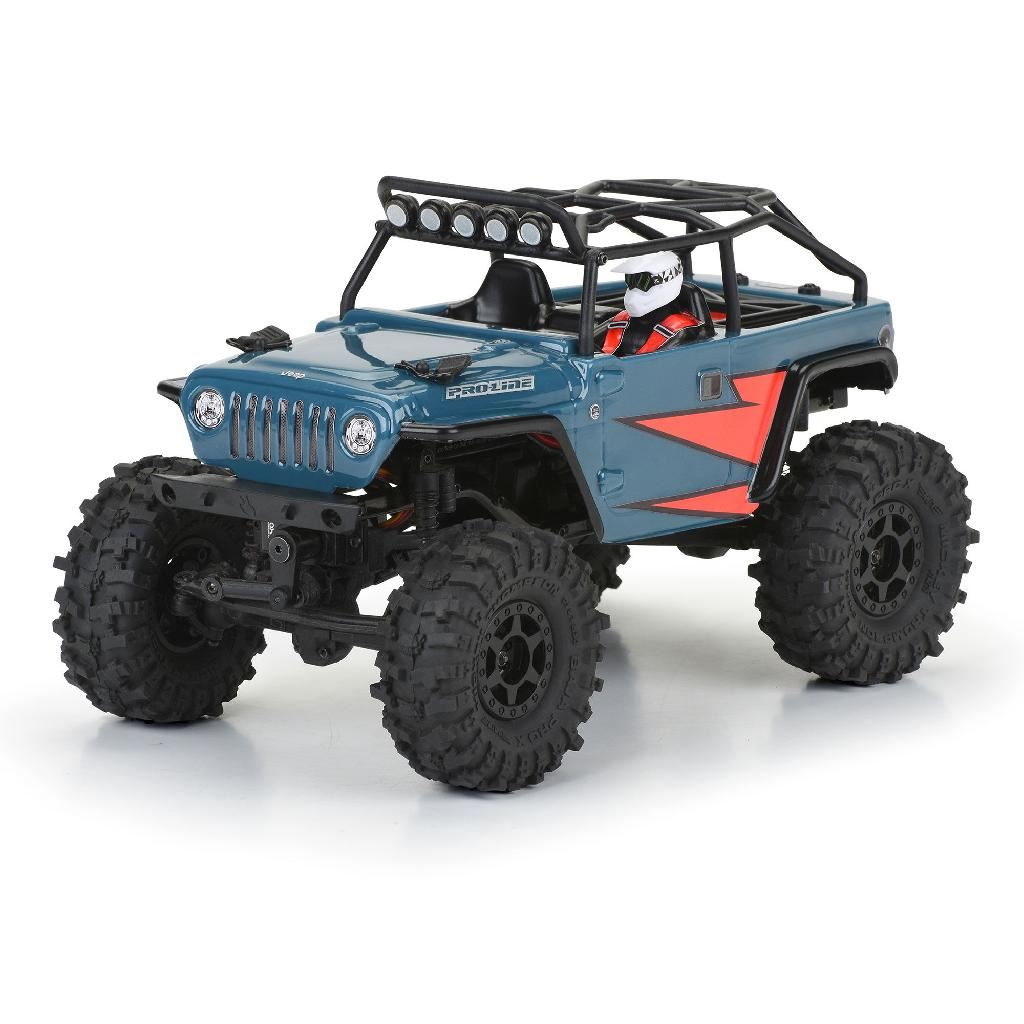 Pro 1/24 2004 Jeep Lj Clear Body/Trail Cage: Scx24