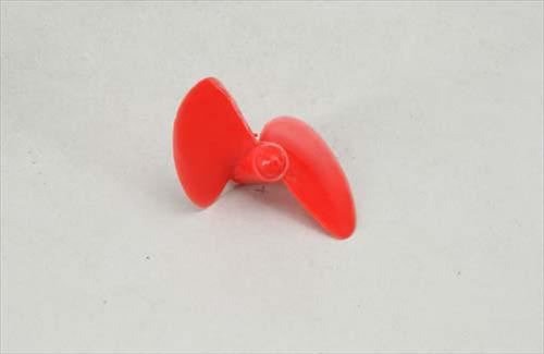 RACTIVE 2 Bladed 55mm Waterscrew Red Nylon M4 LH