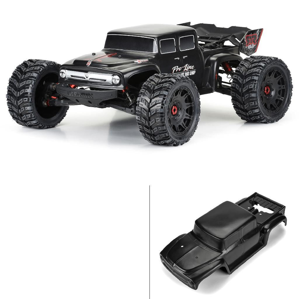 Pro 1/5 Pre-Cut Ford F-100 Bash Armor Black Body: Kraton 8S