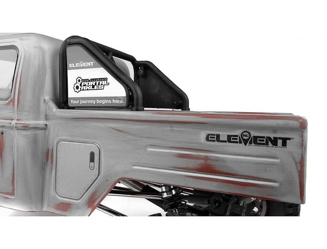 Element Rc Enduro Ecto Trail Truck Rtr Grey W/Portal Axles
