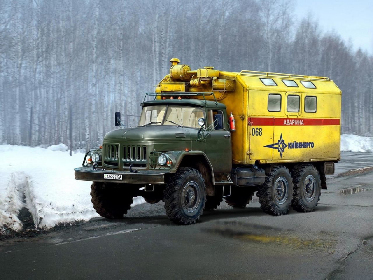 Icm Zil-131 Emergency Truck, Soviet Vehicle