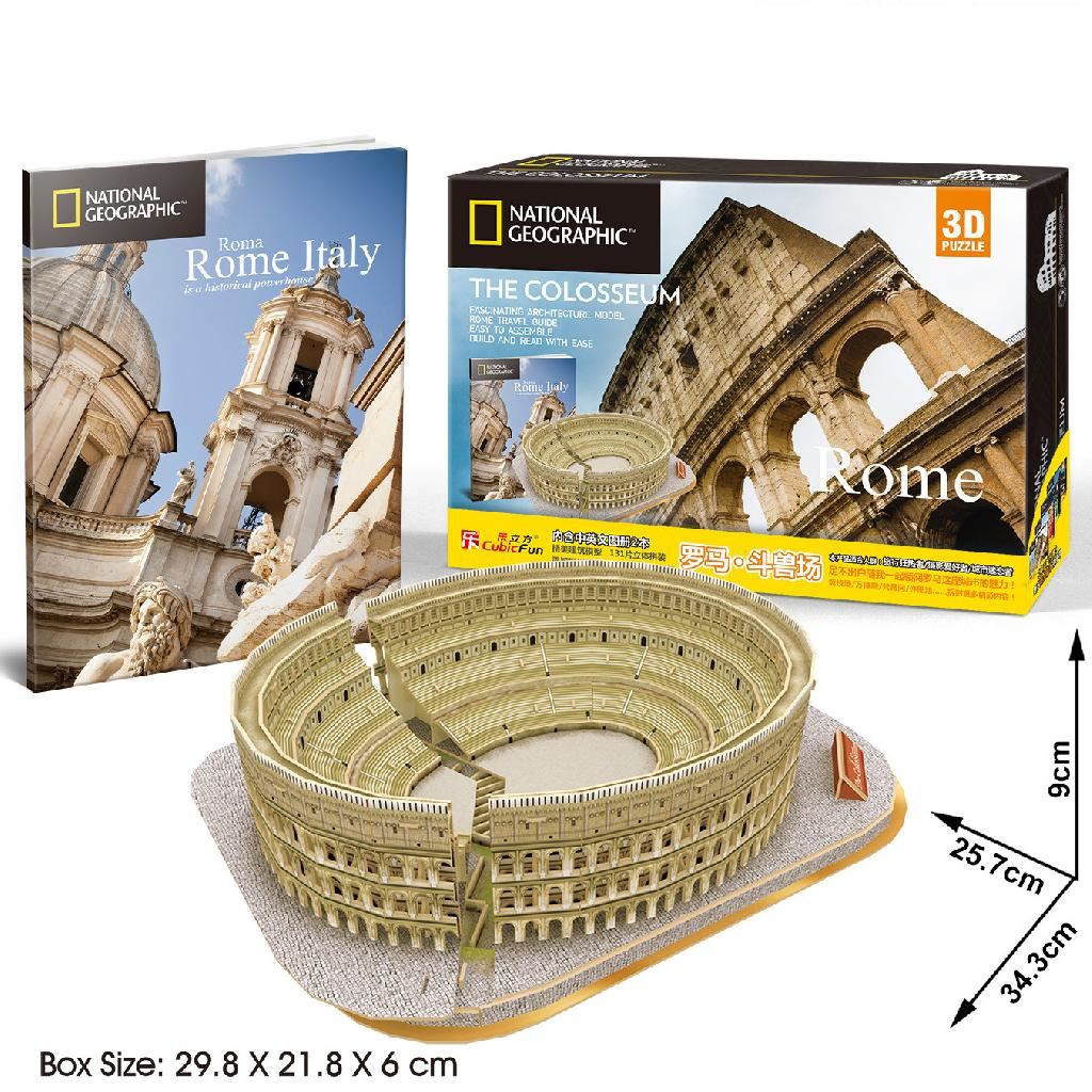 Cubicfun The Colosseum (131 Pieces)