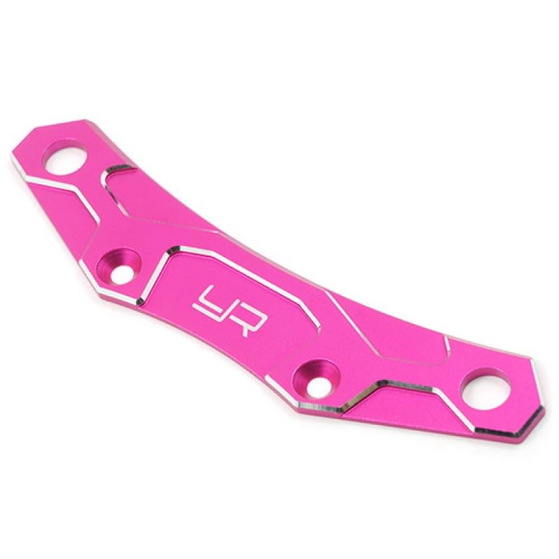 Yeah Racing Aluminum Bumper Support Plate For 3Racing Sakura D4 Pink