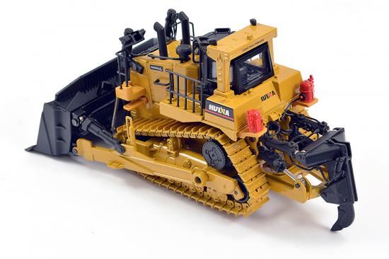 HuiNa 1/50 Diecast Bulldozer Earthmover Static Model