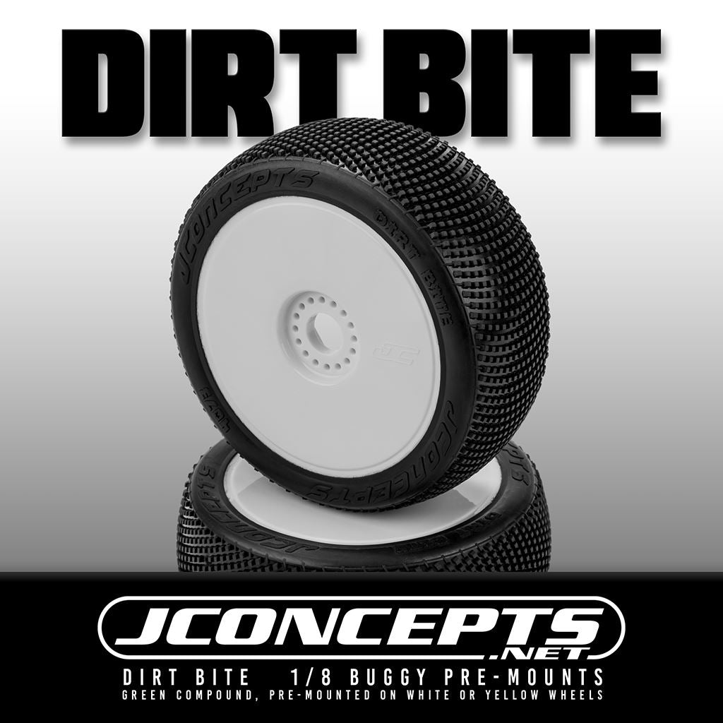Dirt Bite - Green Pre-Mounted On 3357W Wheels