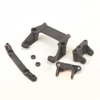 Schumacher Top Bracket; Yokes; C. Track Rod - 2WD