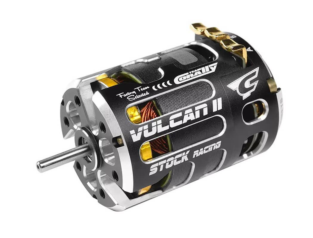 CORALLY VULCAN II STOCK SENS. COMPETITION BRUSHLESS MOTOR 17.5T