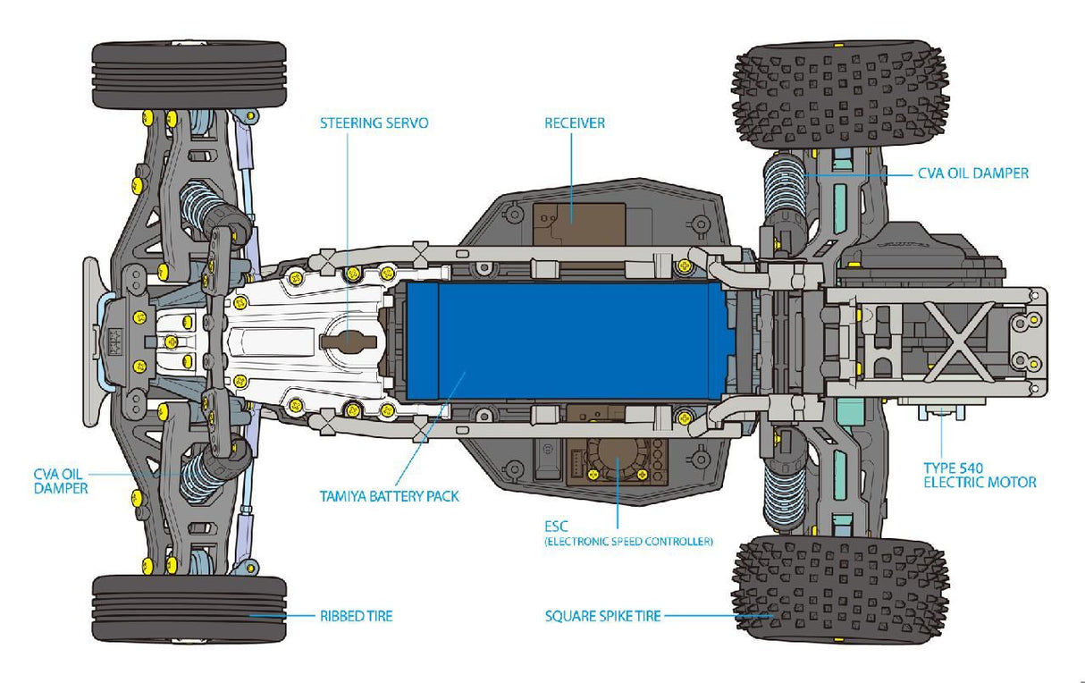 Tamiya Fighter Nxgen (Dt-04)