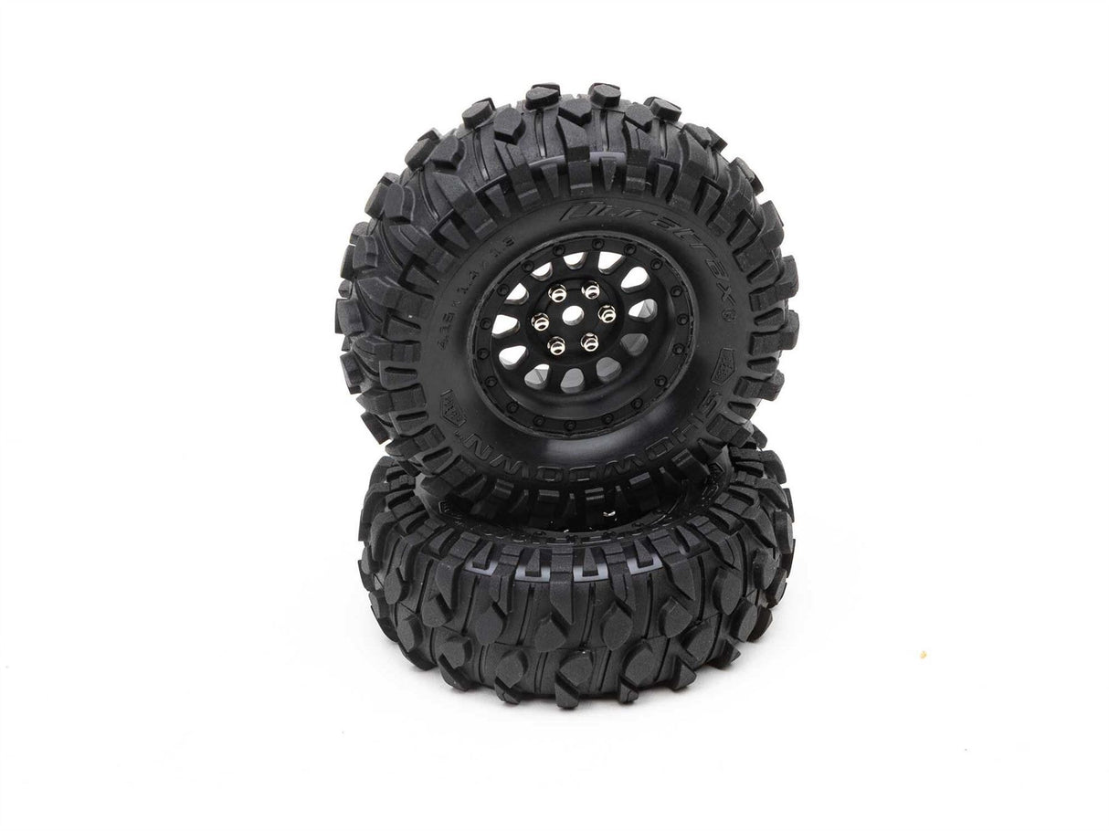 Duratrax Class 1 Showdown CR C3 Mntd 1.9" Blk (2)