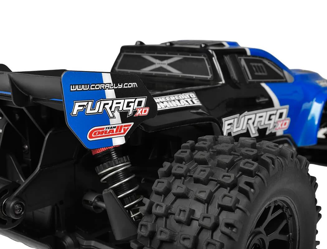 Corally Furago Xd Rtr Truck - Blue