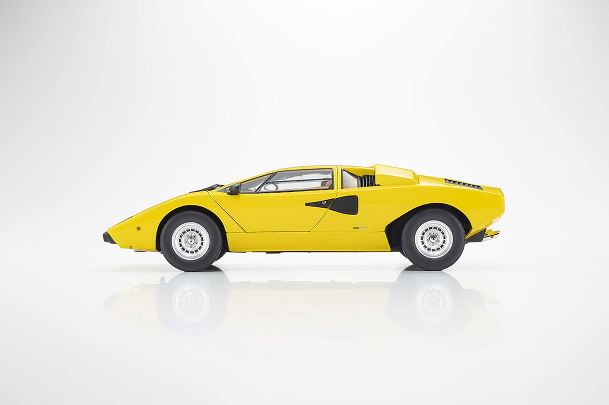 Kyosho 1:18 Lamborghini Countach Lp400 1974 Yellow