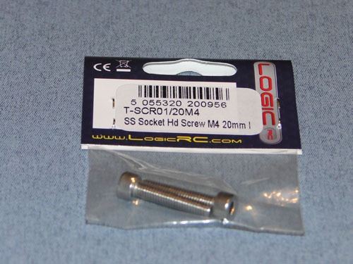 RACTIVE SS Socket Hd Screw M4 20mm Pk2