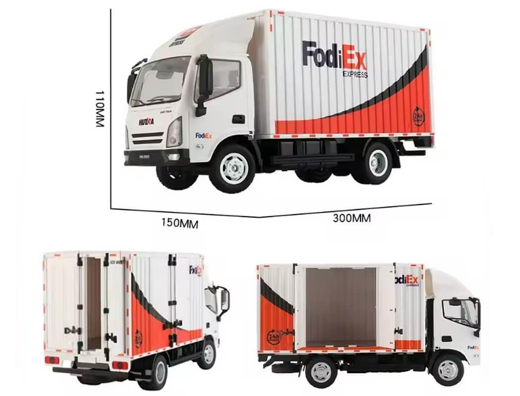 Huina 1/18Th 2.4G 12Ch Rc Delivery Truck