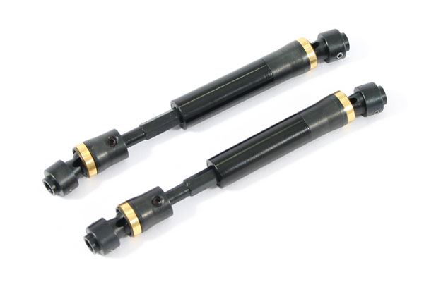 Fastrax Axial Hd Transmission Shafts 115-145Mm (Ax10/Wraith) (2)